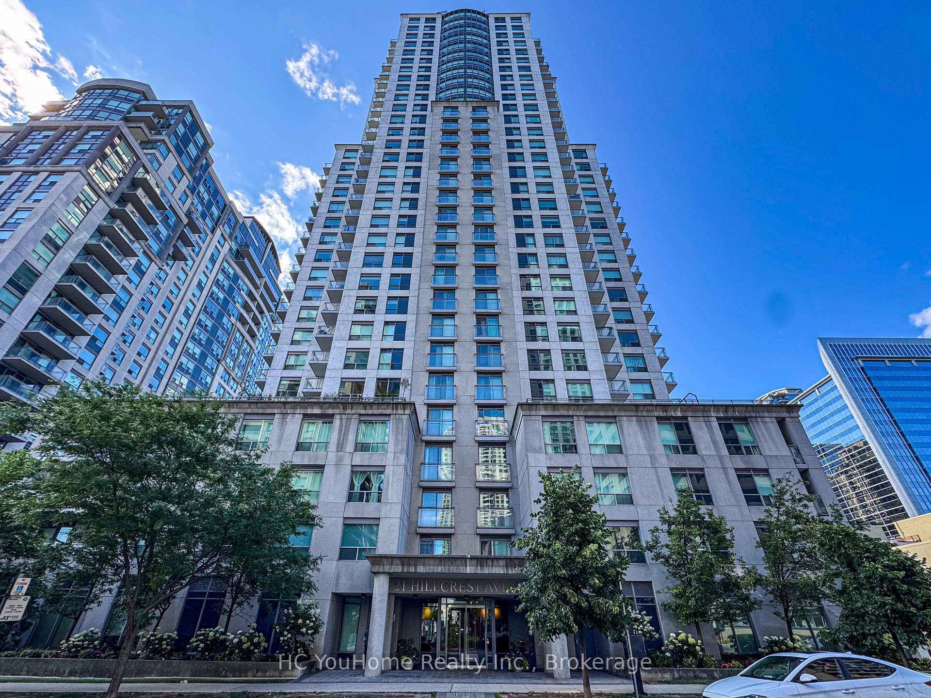Front of Unit 1804, 21 Hillcrest Avenue