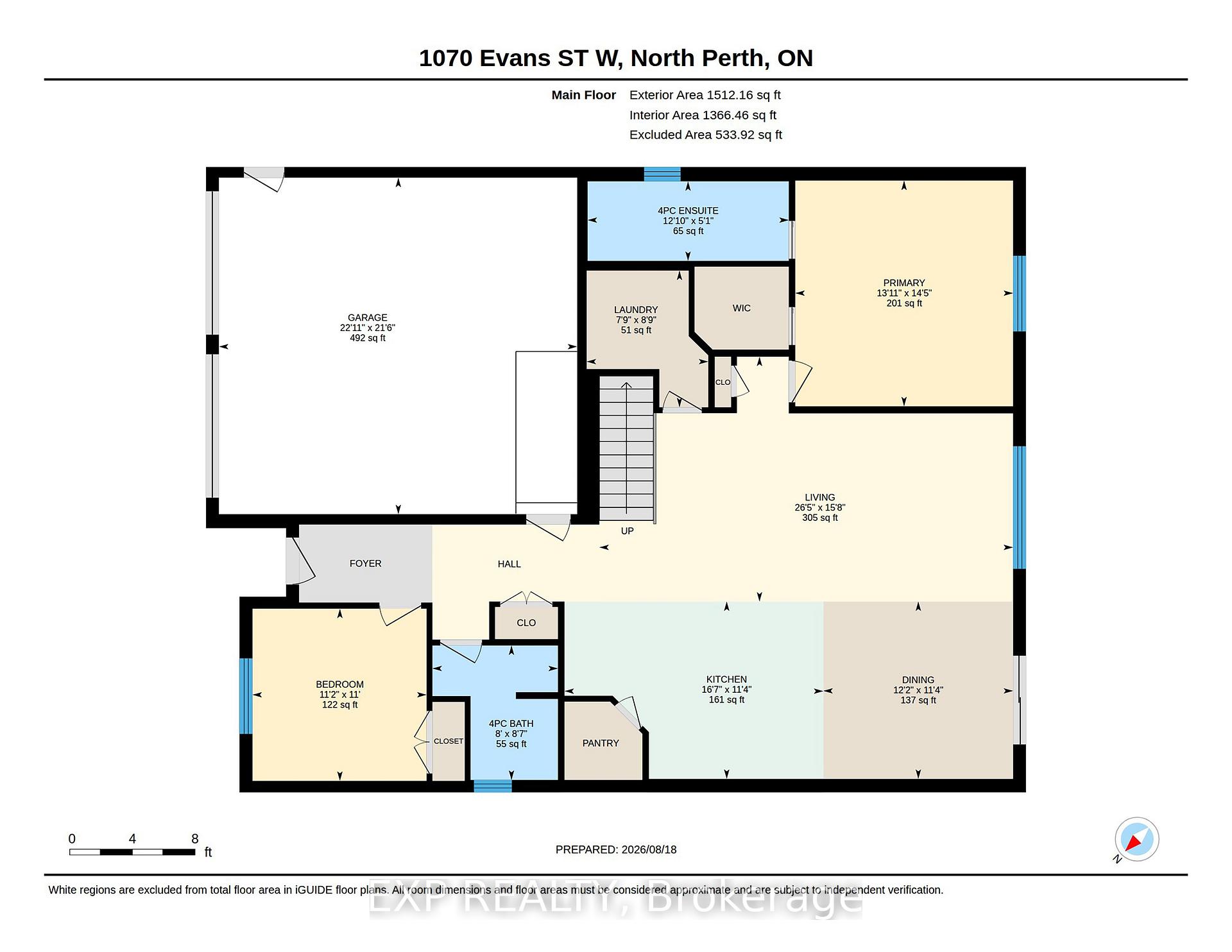 Photo 46 of 1070 Evans Street W, North Perth, Elma — HOMEH