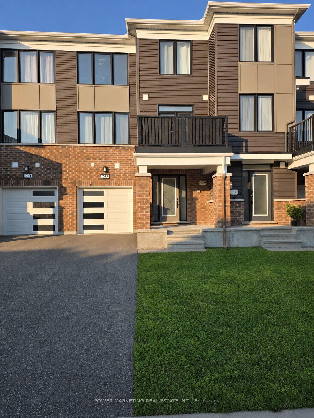 Photo 1 of 243 Atima Circle, Ottawa, Barrhaven - Half Moon Bay — HOMEH