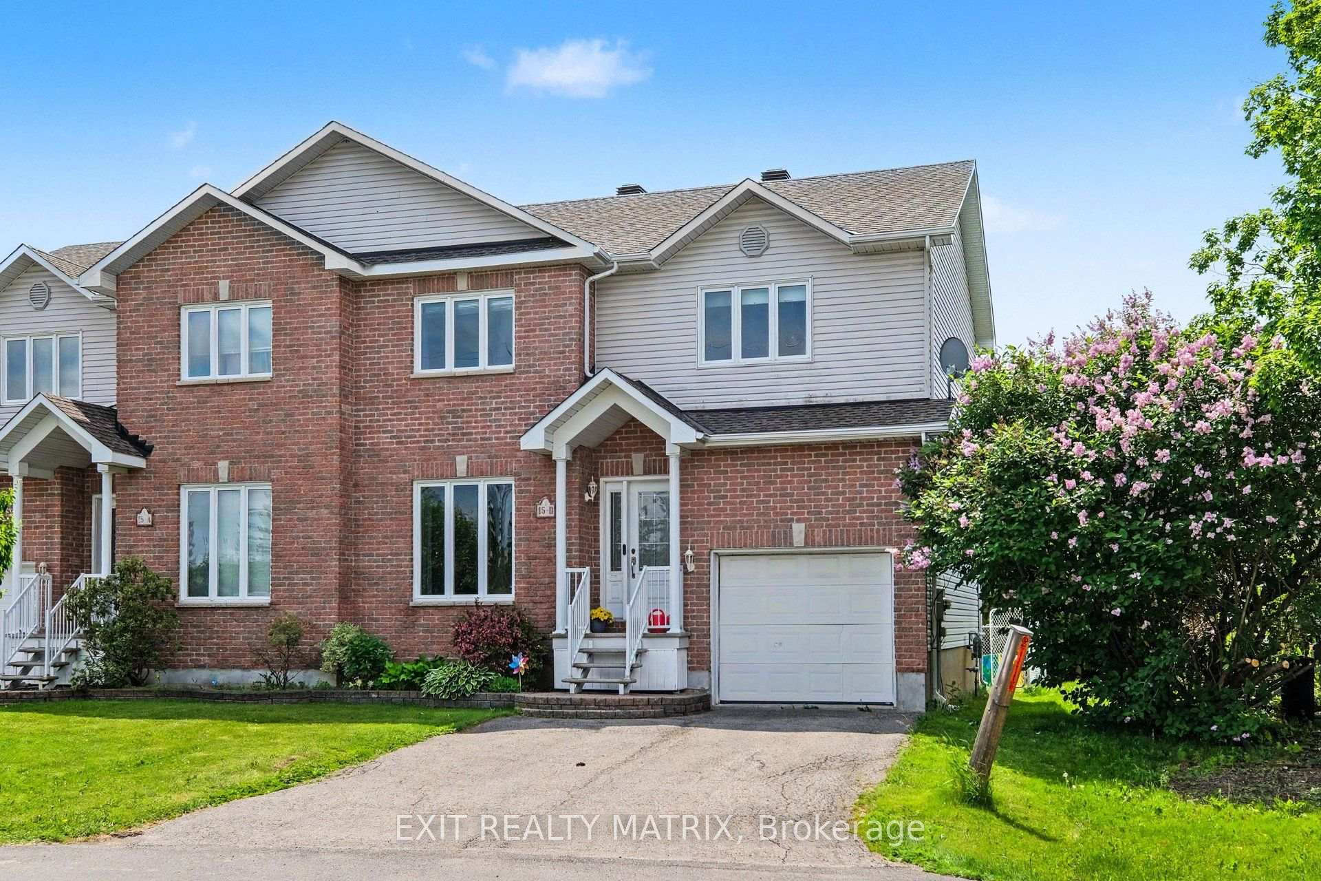 Front of Unit B, 15 Blais Street