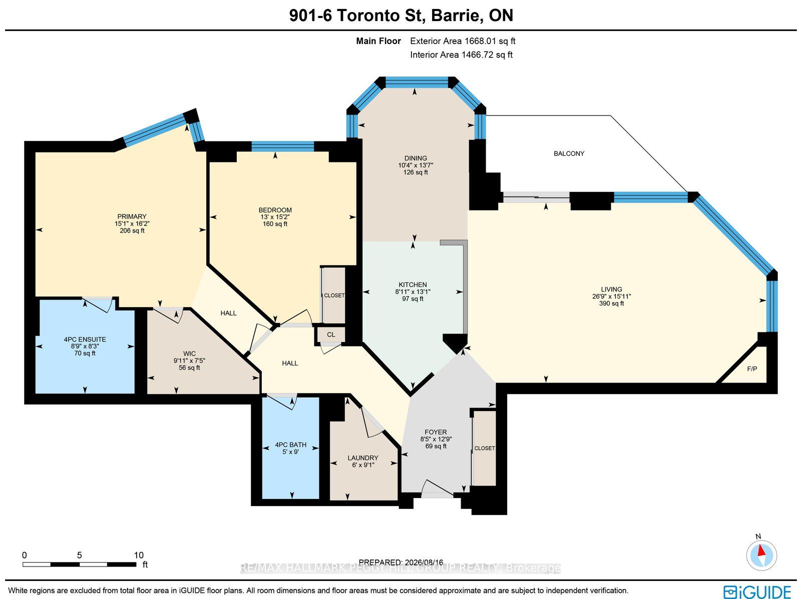 Photo 19 of Unit 901, 6 Toronto Street, Barrie, City Centre — HOMEH
