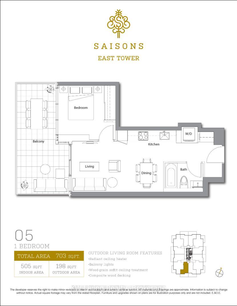 Photo 12 of Unit 805, 25 McMahon Drive, North York, Bayview Village — HOMEH