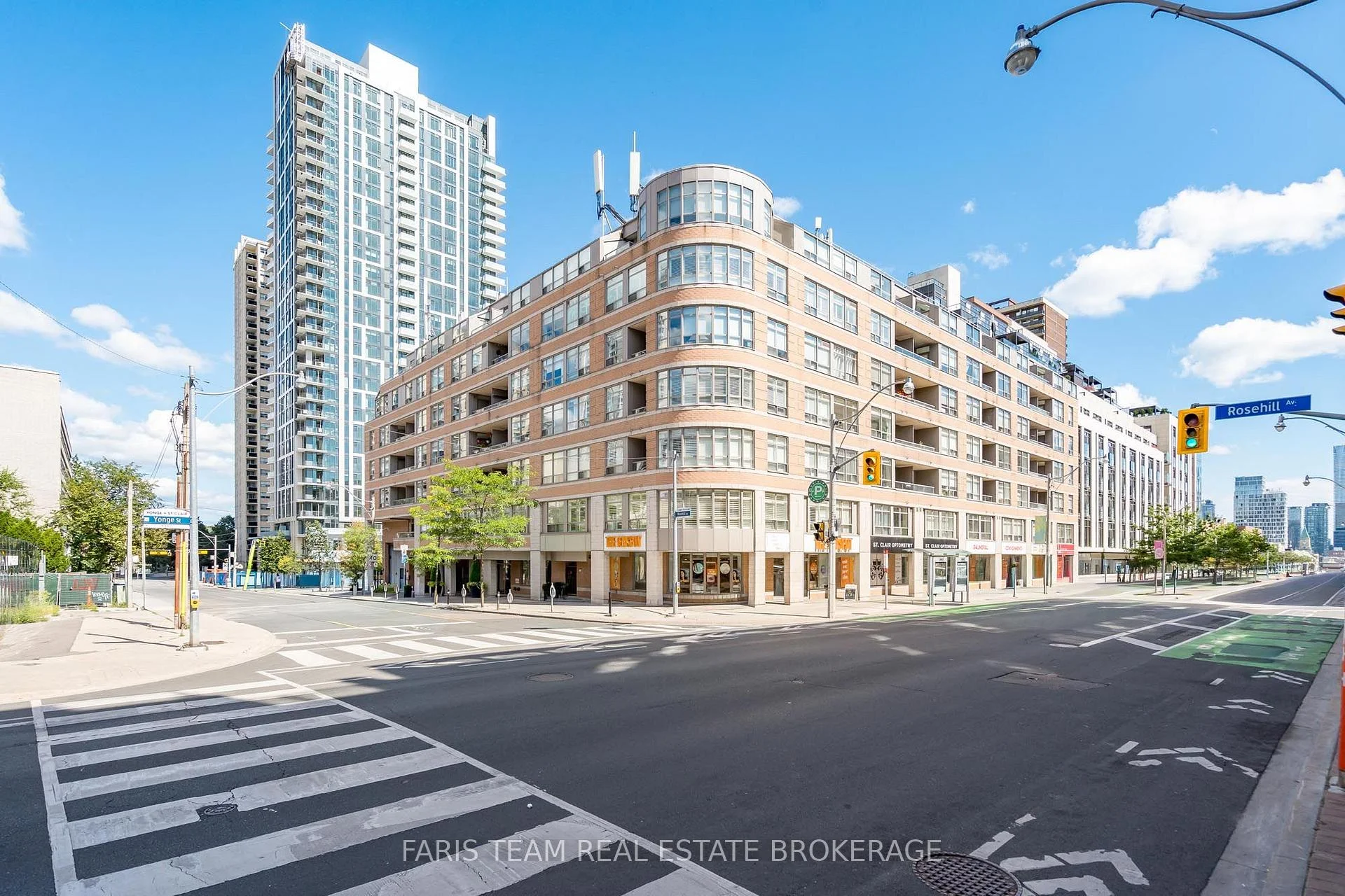 Front of Unit 703, 5 Rosehill Avenue