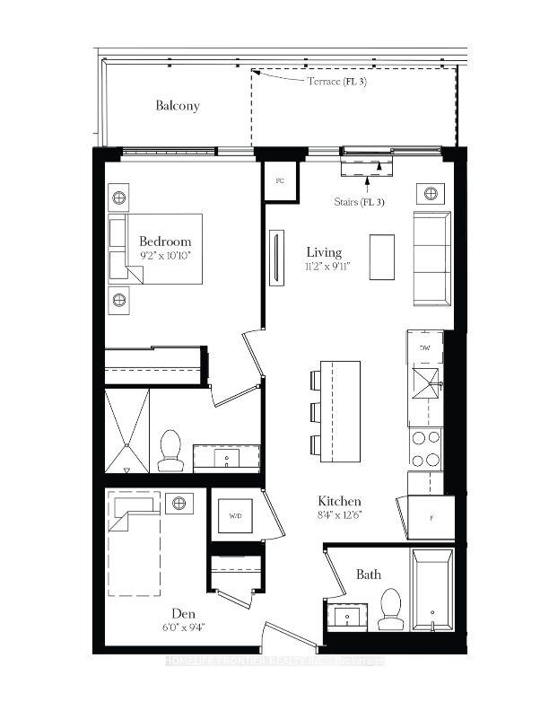 Photo 10 of Unit 415, 8188 Yonge Street, Vaughan, Uplands — HOMEH