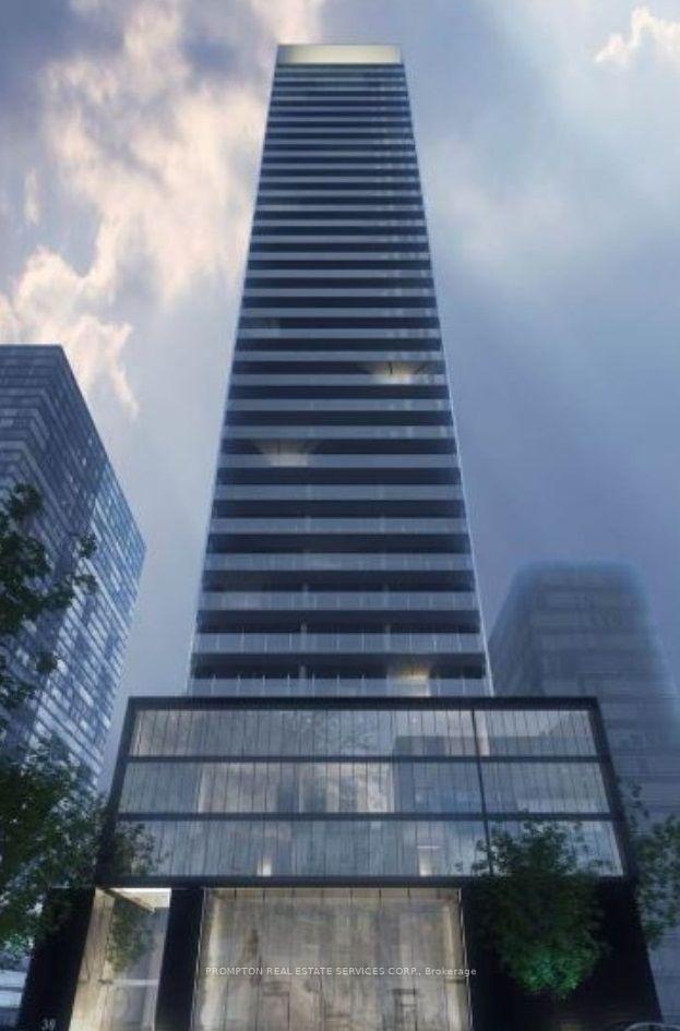 Front of Unit 1707, 28 Wellesley Street E