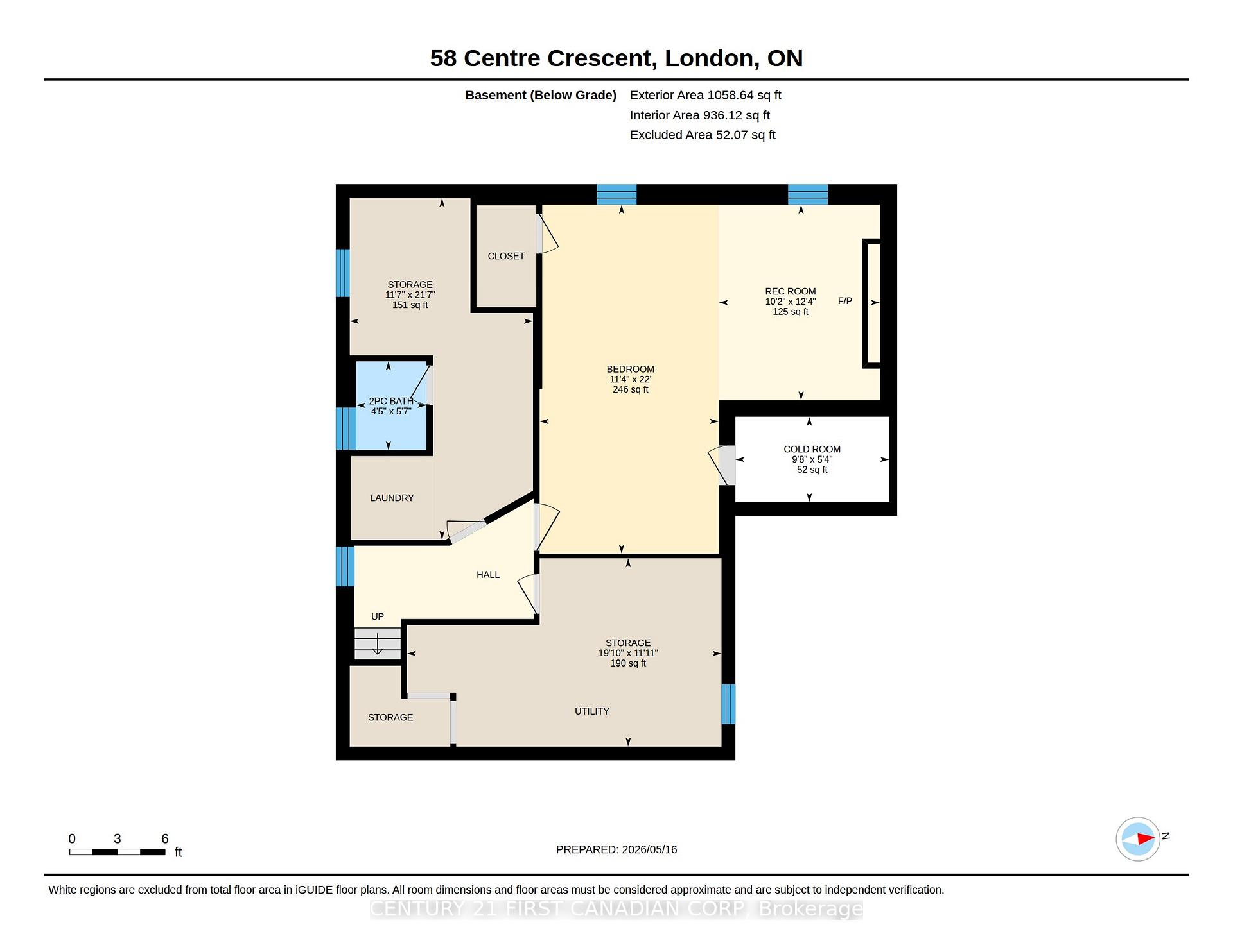 Photo 38 of 58 Centre Crescent N, London, South D — HOMEH