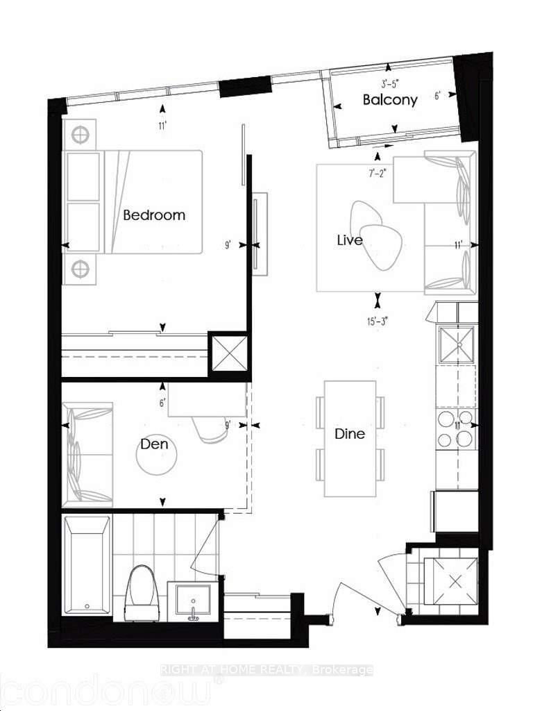 Photo 11 of Unit 1410, 77 Mutual Street, Toronto, Church-Yonge Corridor — HOMEH
