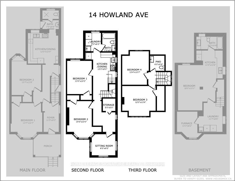 Photo 22 of Unit 1, 14 Howland Avenue, Toronto, The Annex — HOMEH
