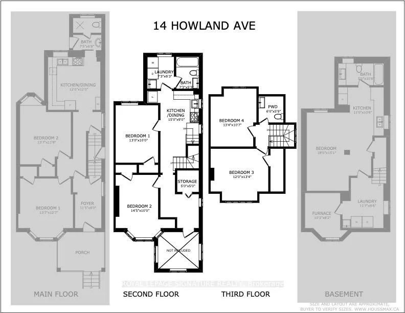 Photo 21 of Unit 1, 14 Howland Avenue, Toronto, The Annex — HOMEH