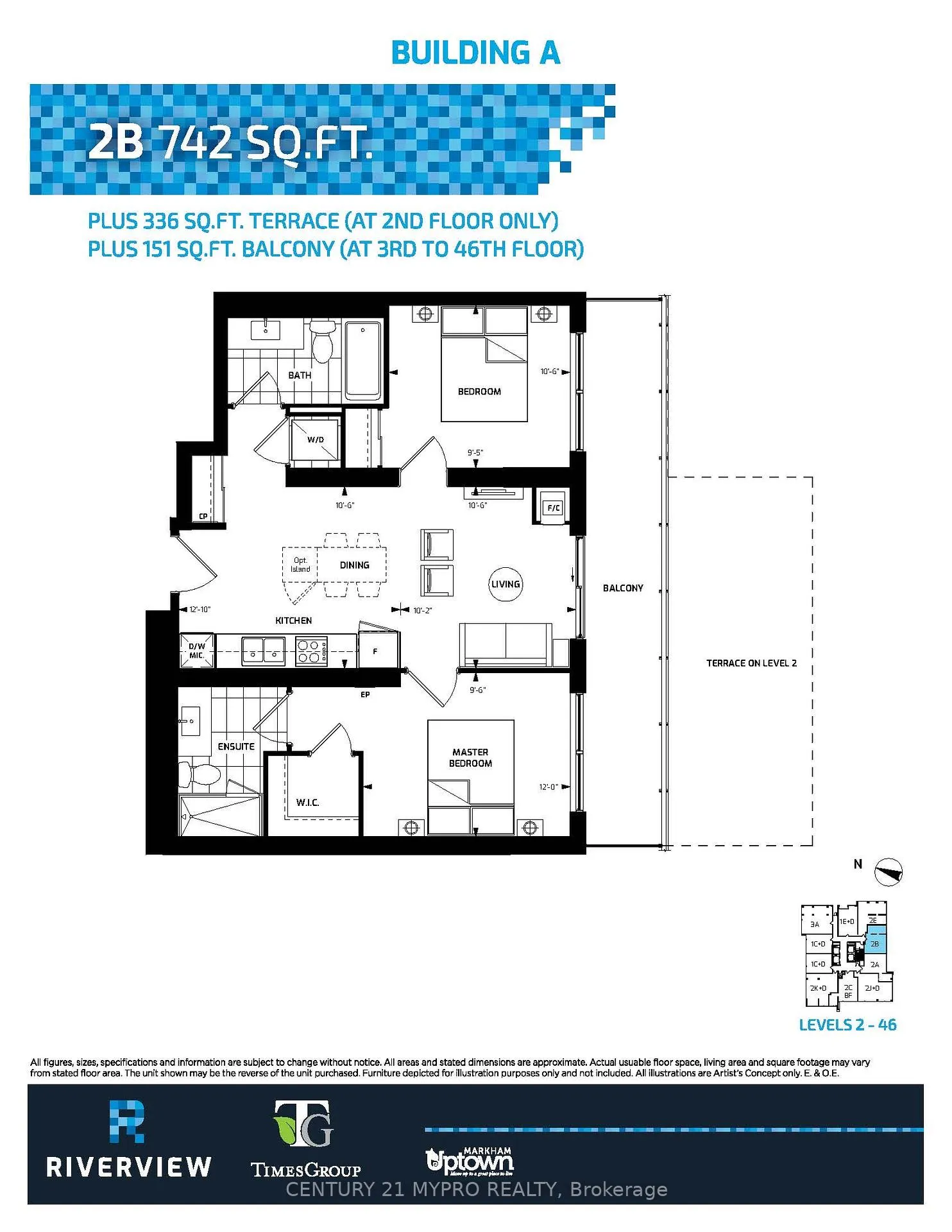 Photo 2 of Unit 3902, 8 Water Walk Drive, Markham, Unionville — HOMEH
