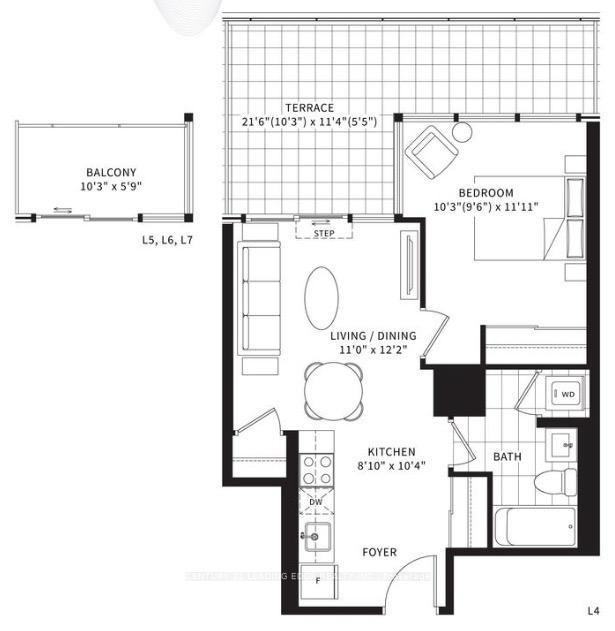 Photo 11 of Unit 721, 20 Deans Drive, Scarborough, Clairlea-Birchmount — HOMEH