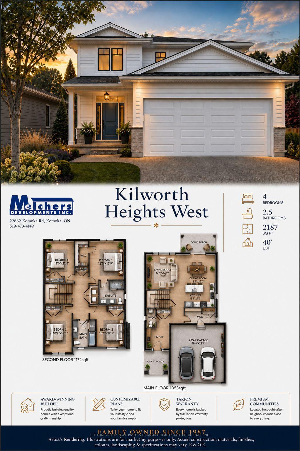 Photo 3 of Unit LOT #66, 36 Benner Boulevard, Middlesex Centre, Kilworth — HOMEH