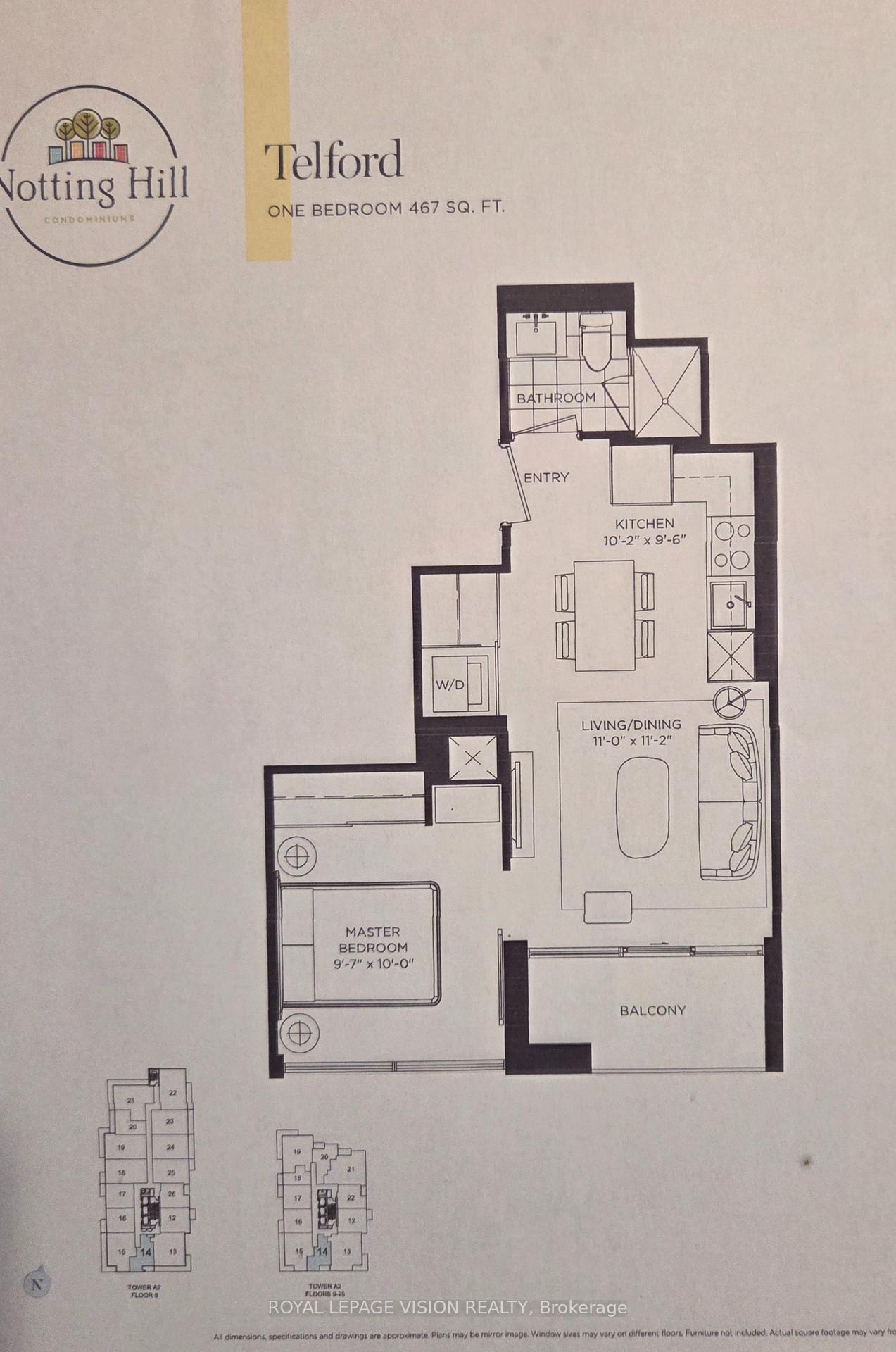Front of Unit 2014, 4010 Eglinton Avenue W