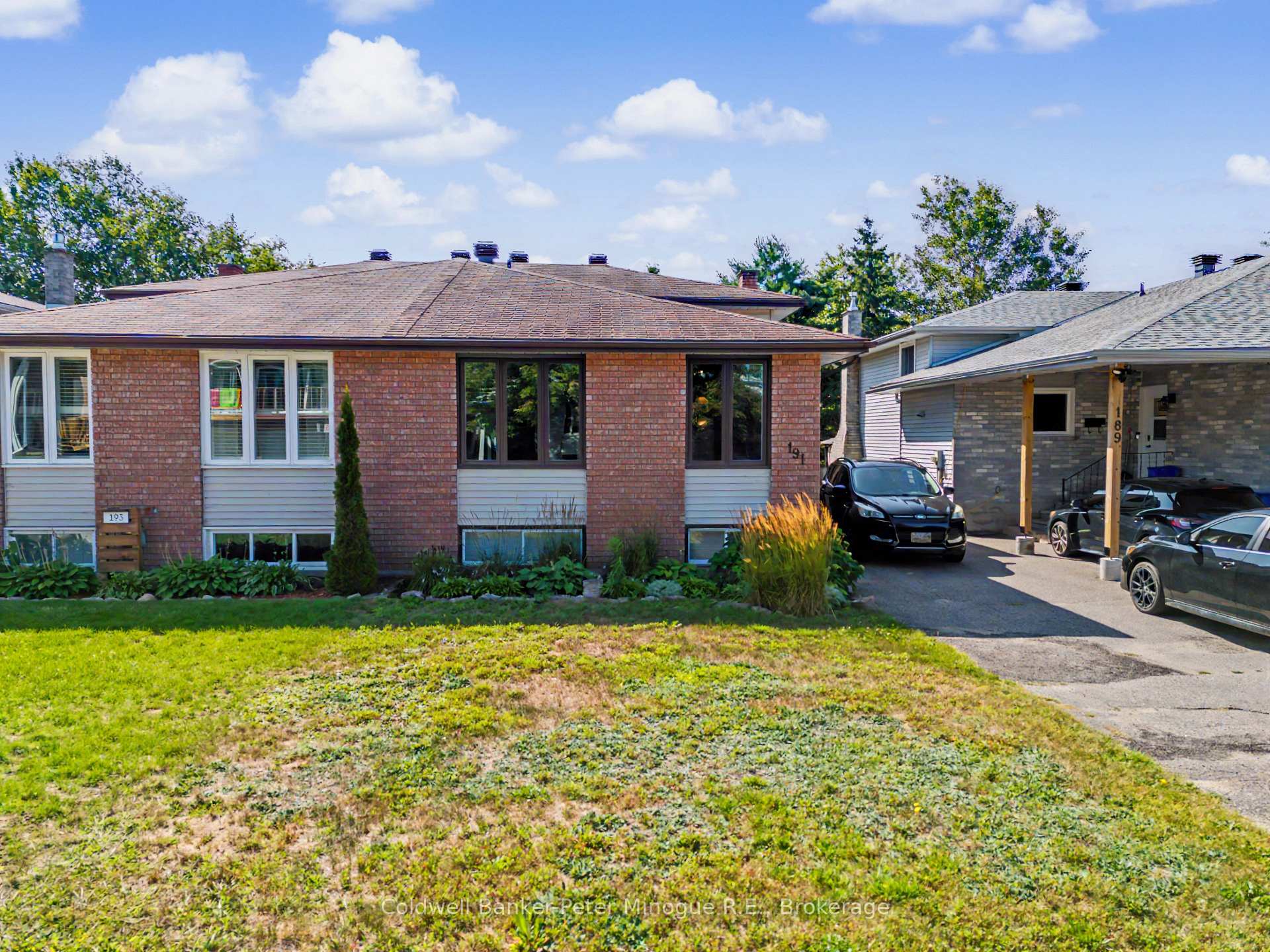 Front of 191 Massey Drive