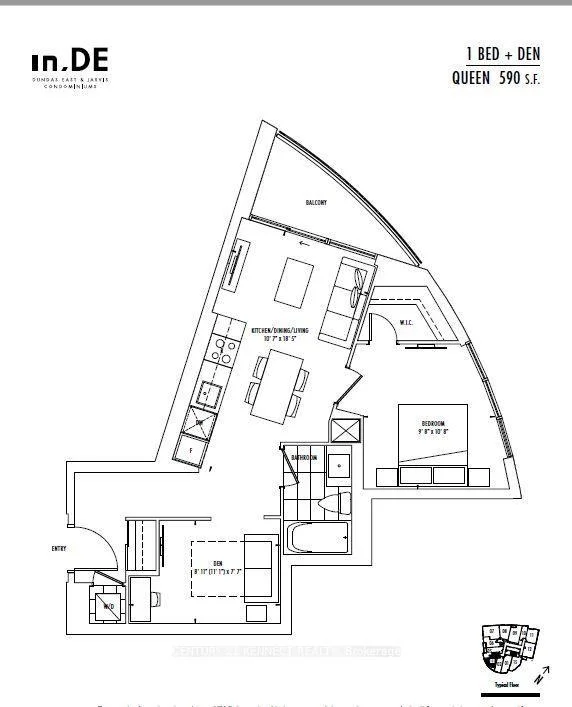 Photo 23 of Unit 1703, 219 Dundas Street E, Toronto, Moss Park — HOMEH