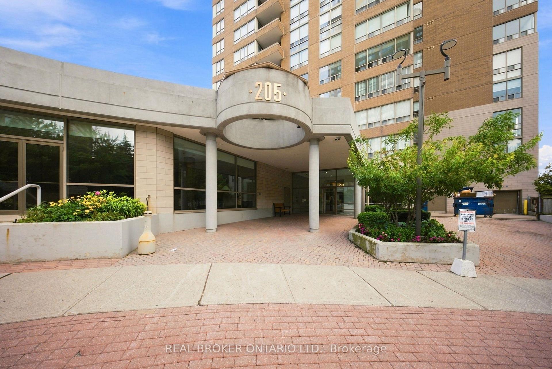 Front of Unit 2207, 205 Wynford Drive
