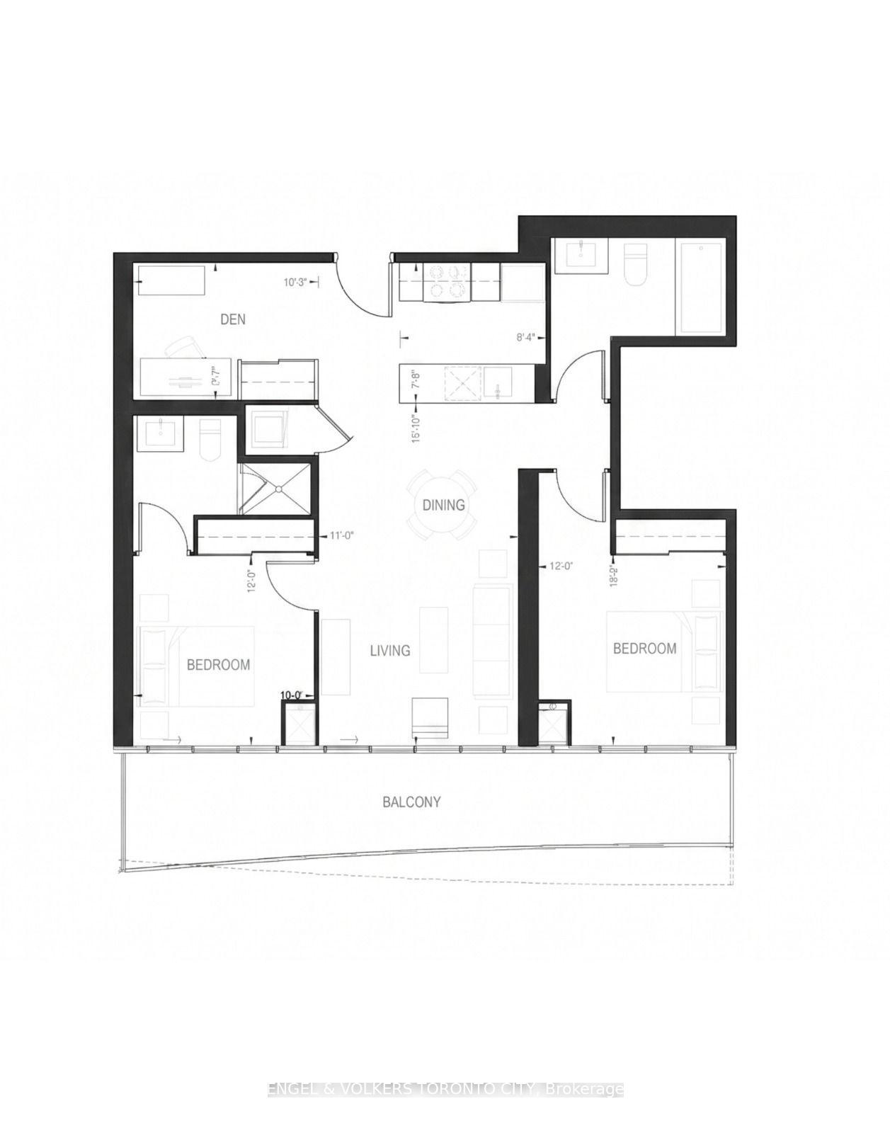 Photo 2 of Unit 1608, 1 Market Street, Toronto, Waterfront Communities — HOMEH