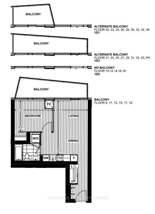 Photo 16 of Unit 1210, 470 Front Street W, Toronto, Waterfront Communities — HOMEH