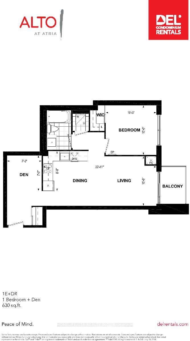 Photo 15 of Unit 705, 55 Ann O'Reilly Road, North York, Henry Farm — HOMEH