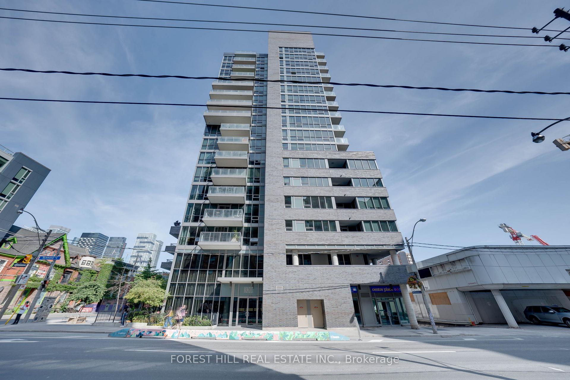 Front of Unit 808, 320 Richmond Street E