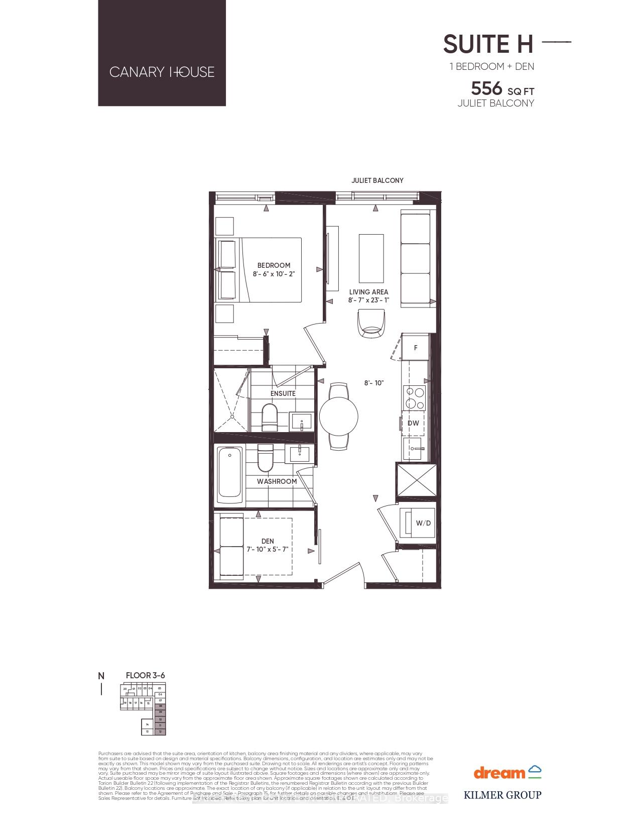 Photo 9 of Unit 611, 425 Front Street E, Toronto, Waterfront Communities — HOMEH