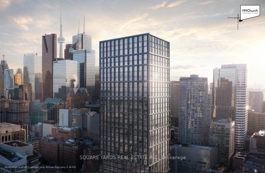Front of Unit 1507, 82 Dalhousie Street
