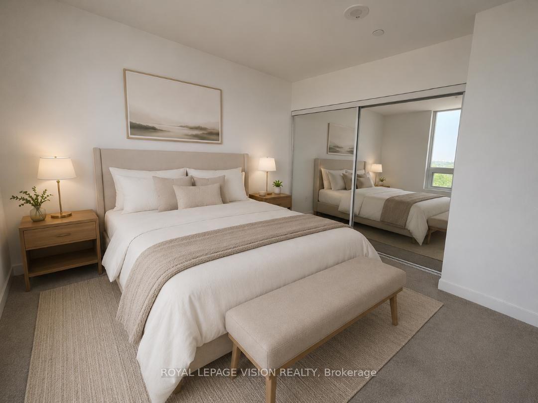 Front of Unit 811, 4010 Eglinton Avenue W