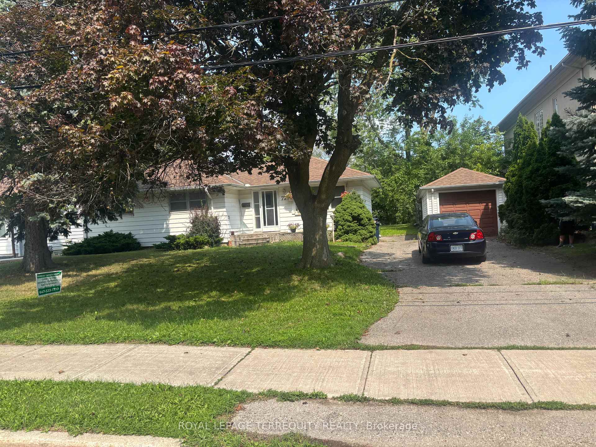 Front of 73 Aragon Avenue
