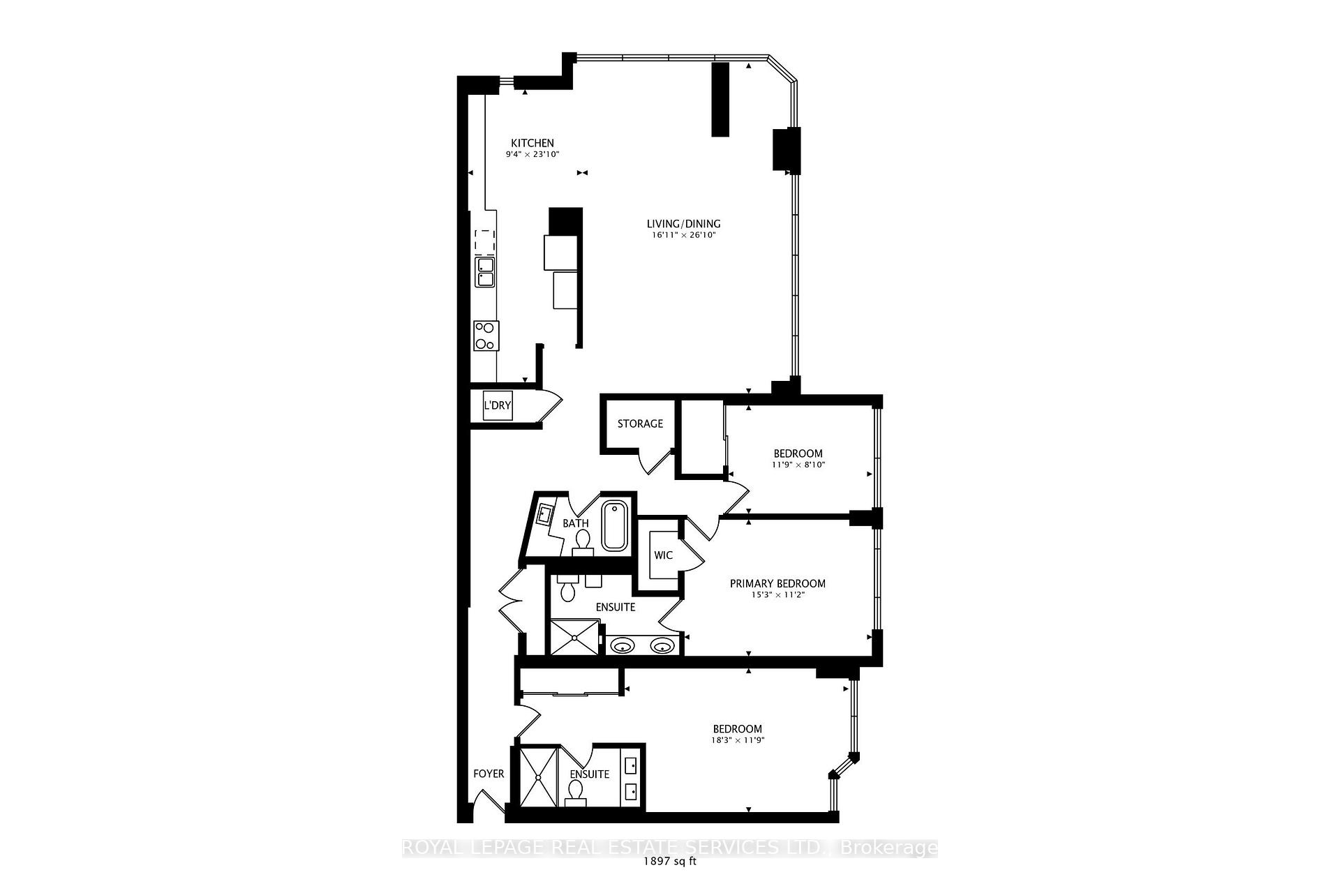 Photo 12 of Unit 1110, 2045 Lake Shore Boulevard W, Etobicoke, Mimico — HOMEH