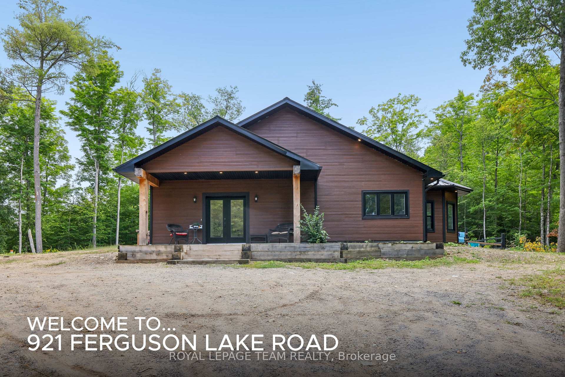 Front of 921 Ferguson Lake Road