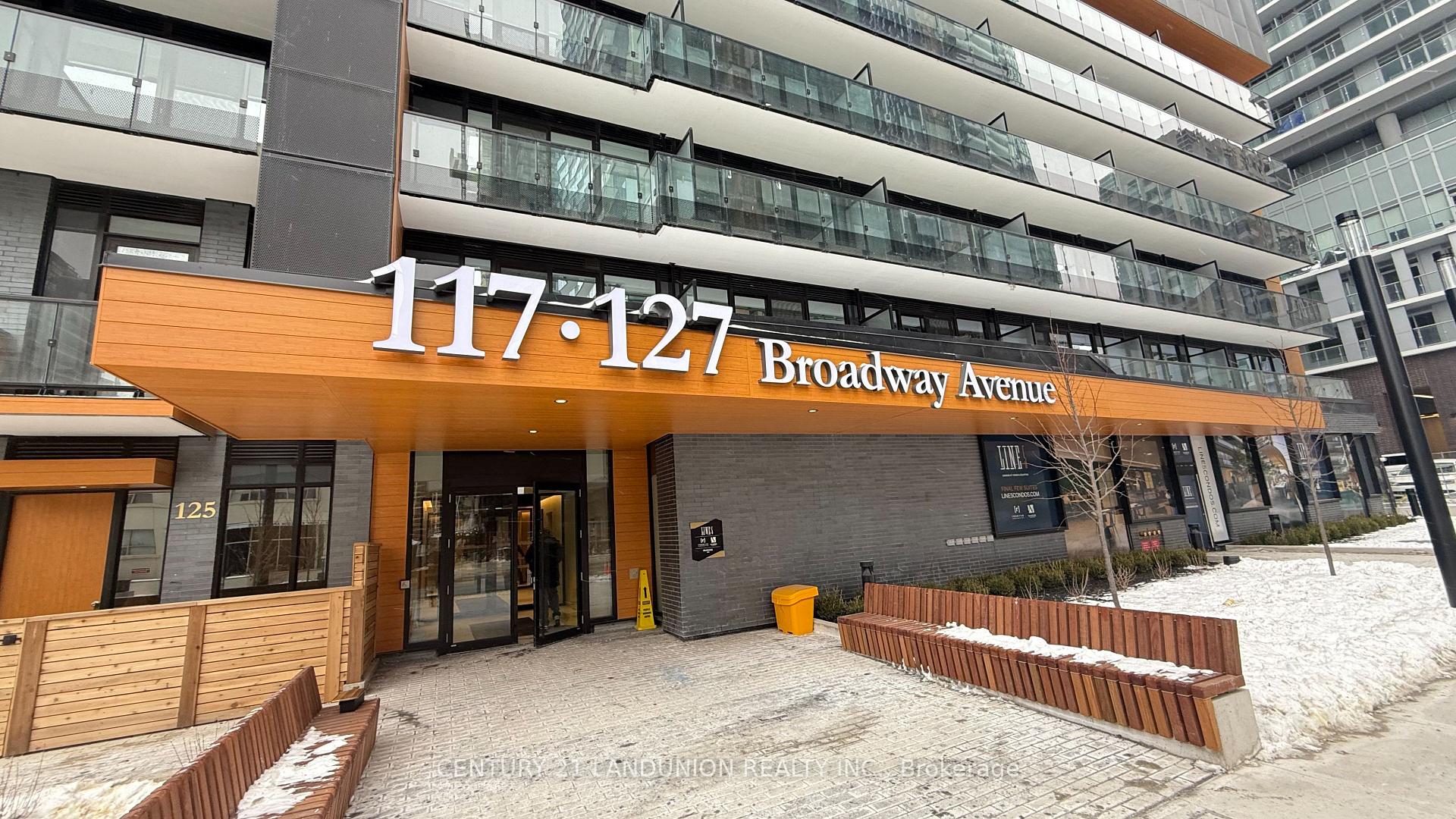 Front of Unit 2411, 117 Broadway Avenue