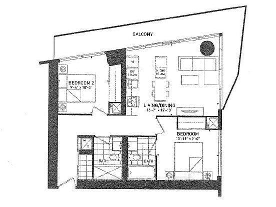 Photo 3 of Unit 5904, 100 Harbour Street, Toronto, Waterfront Communities — HOMEH
