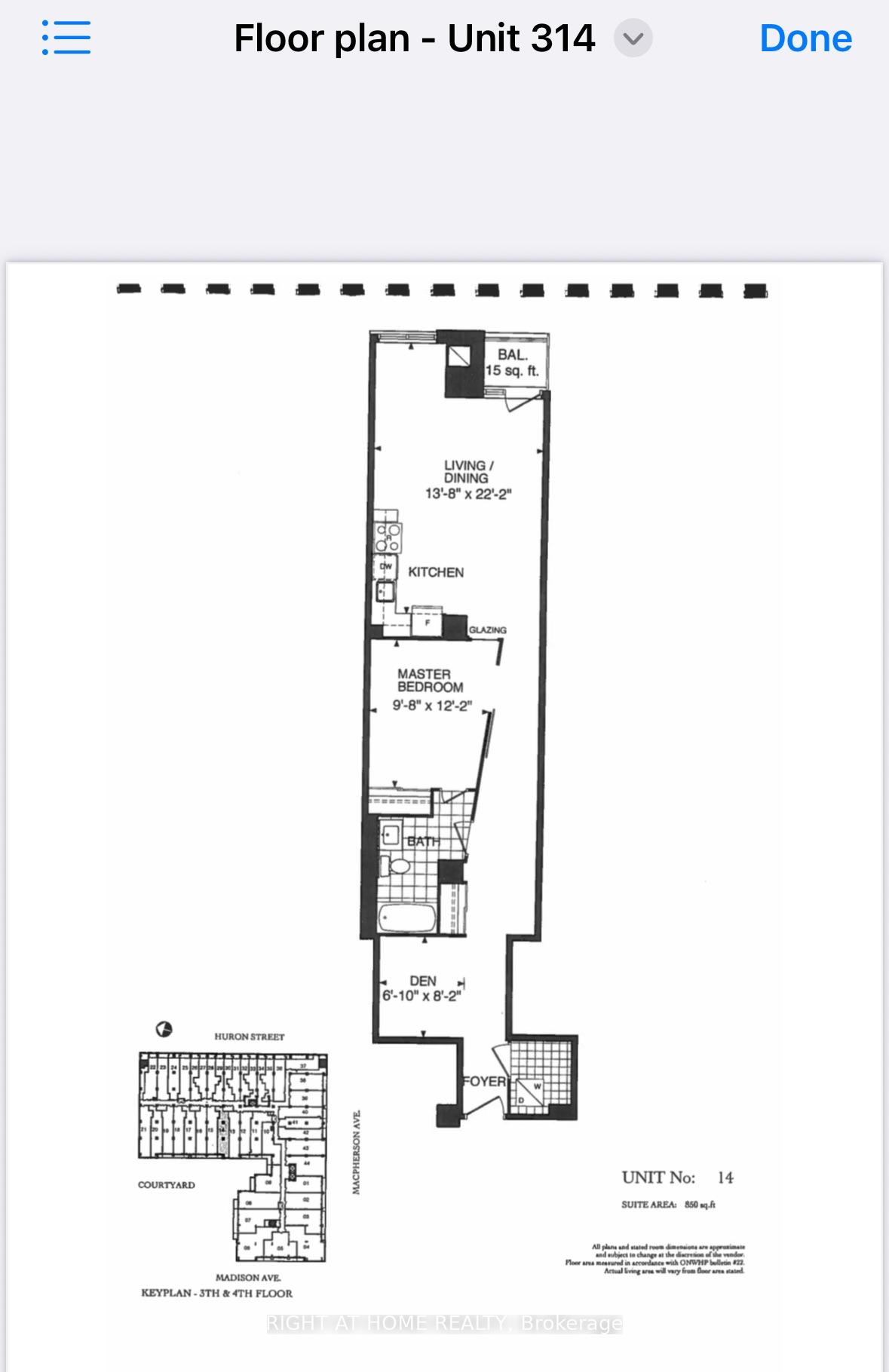Photo 39 of Unit 314, 380 Macpherson Avenue, Toronto, Casa Loma — HOMEH