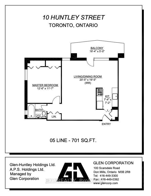 Photo 11 of Unit 305, 10 Huntley Street, Toronto, North St. James Town — HOMEH