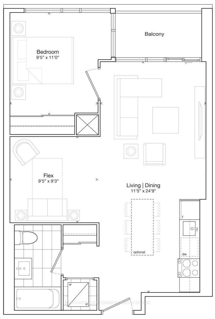 Photo 10 of Unit 207, 859 The Queensway, Etobicoke, Stonegate-Queensway — HOMEH