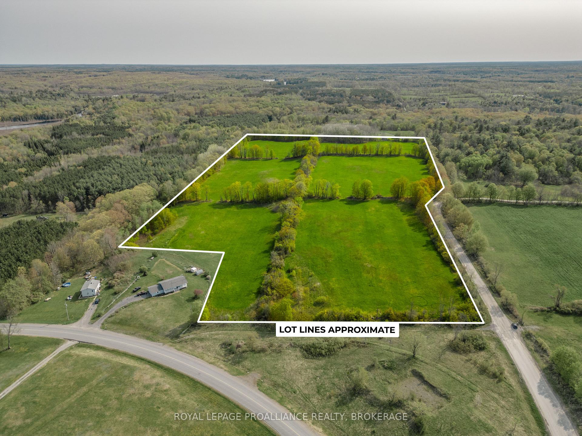 Front of Lot A 121 Thompson Hill Road