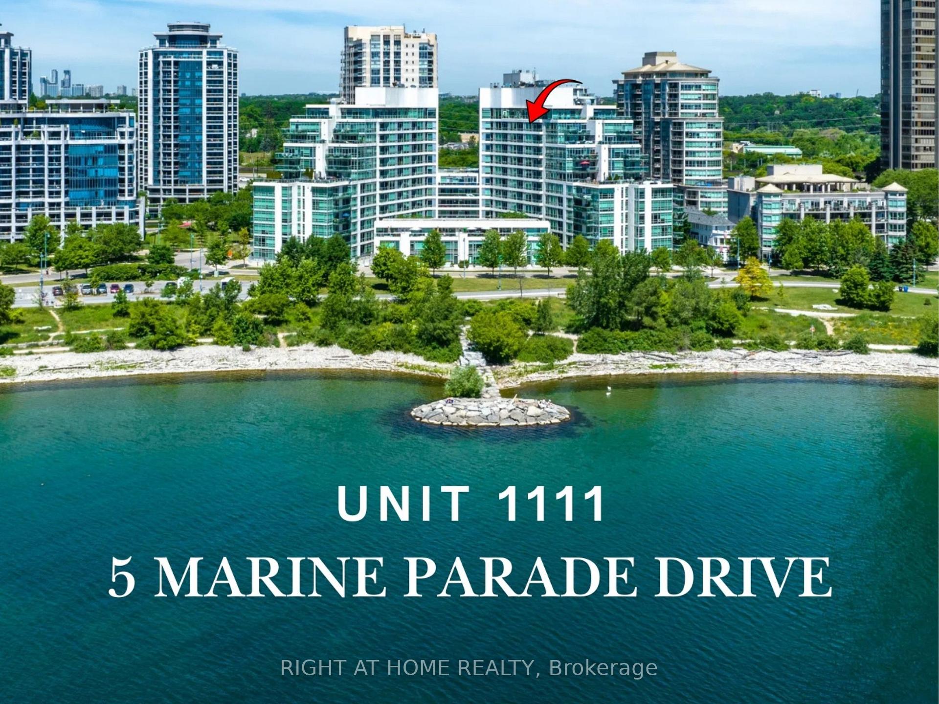 Front of Unit 1111, 5 Marine Parade Drive