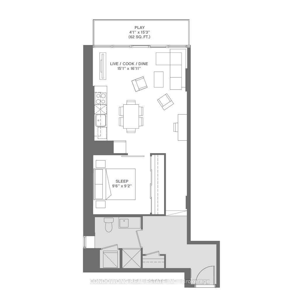 Photo 10 of Unit 804, 508 Wellington Street W, Toronto, Waterfront Communities — HOMEH