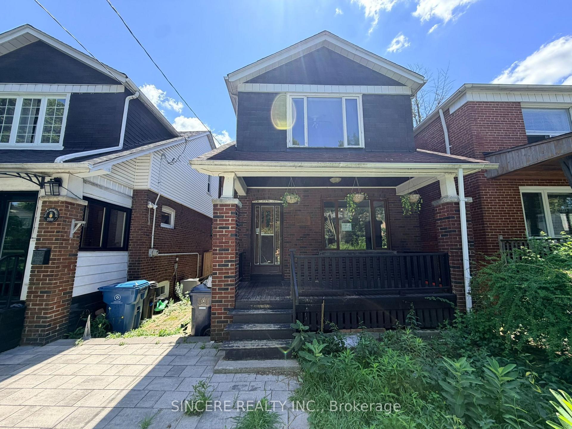 Photo 1 of 287 Gainsborough Road, Toronto, Woodbine Corridor — HOMEH