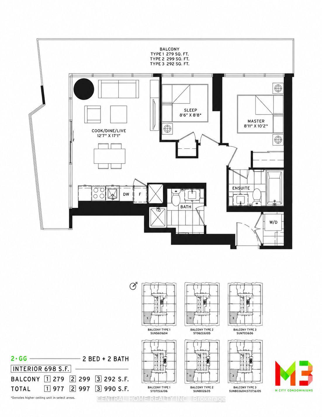 Photo 2 of Unit 5511, 448 Burnhamthorpe Road, Mississauga, City Centre — HOMEH