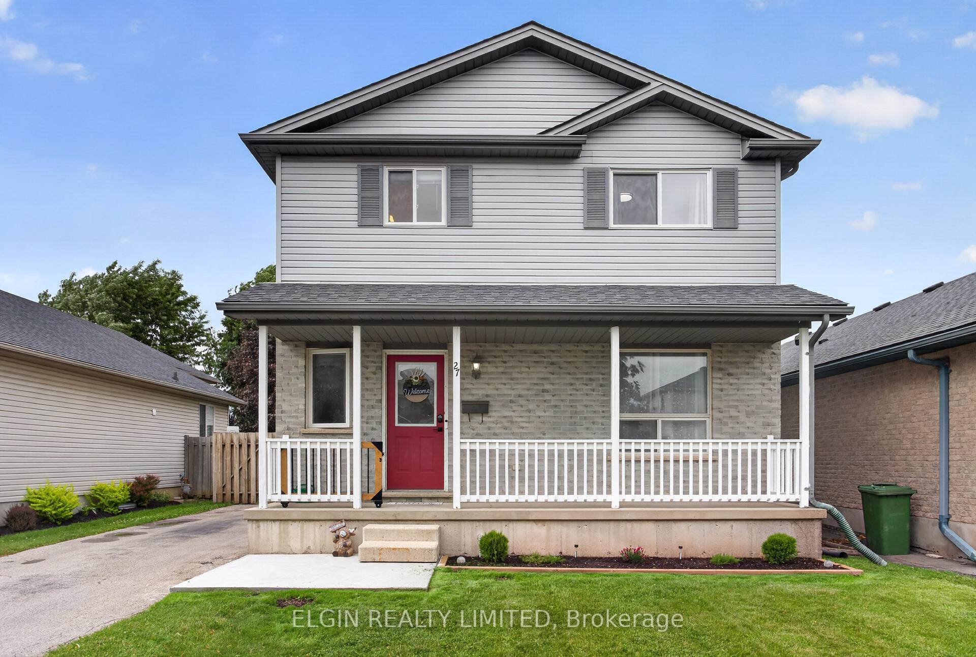 Photo 1 of 27 Cook Crescent, St. Thomas — HOMEH