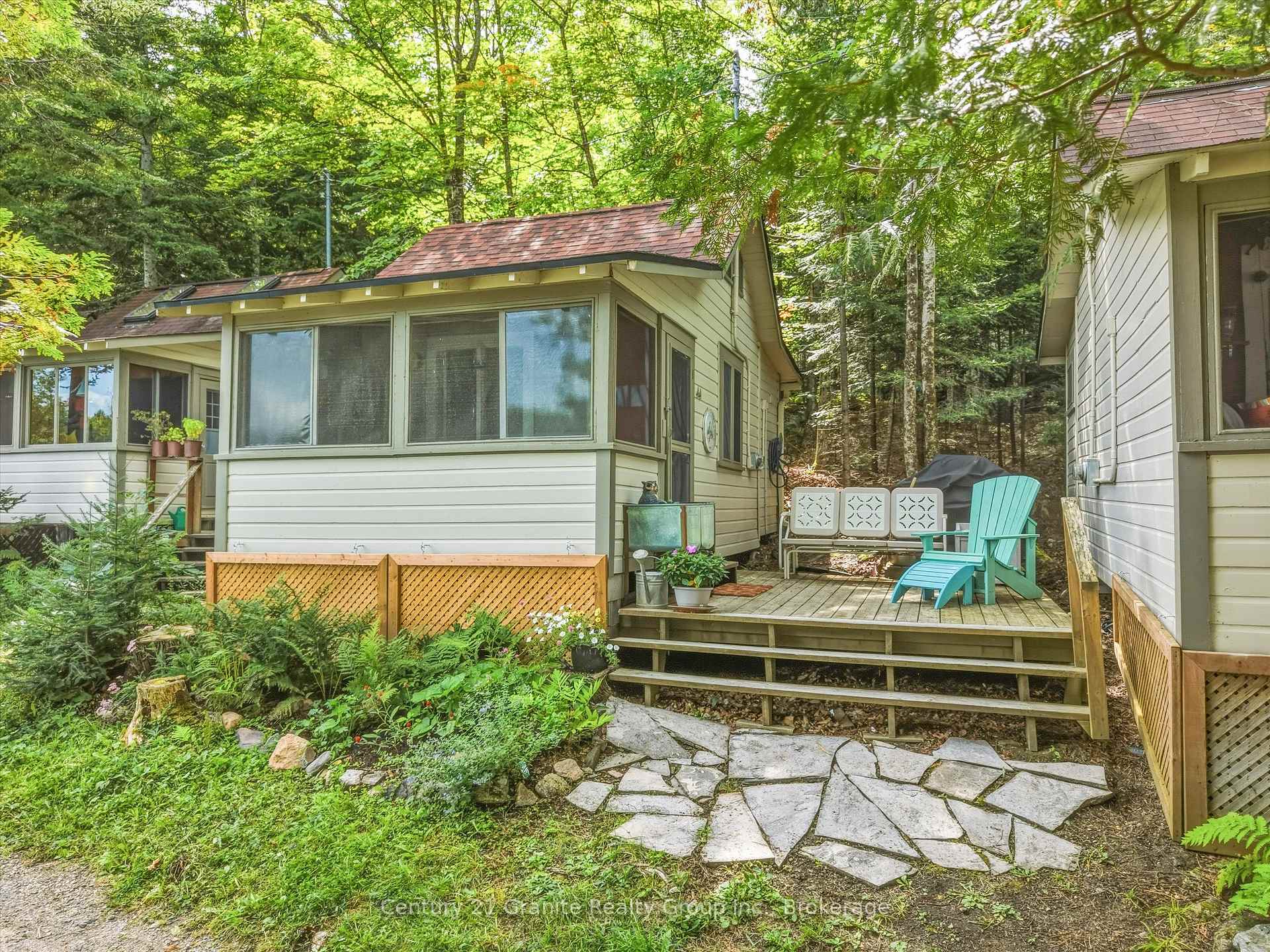 Front of 3437 Kashagawigamog Lake Road
