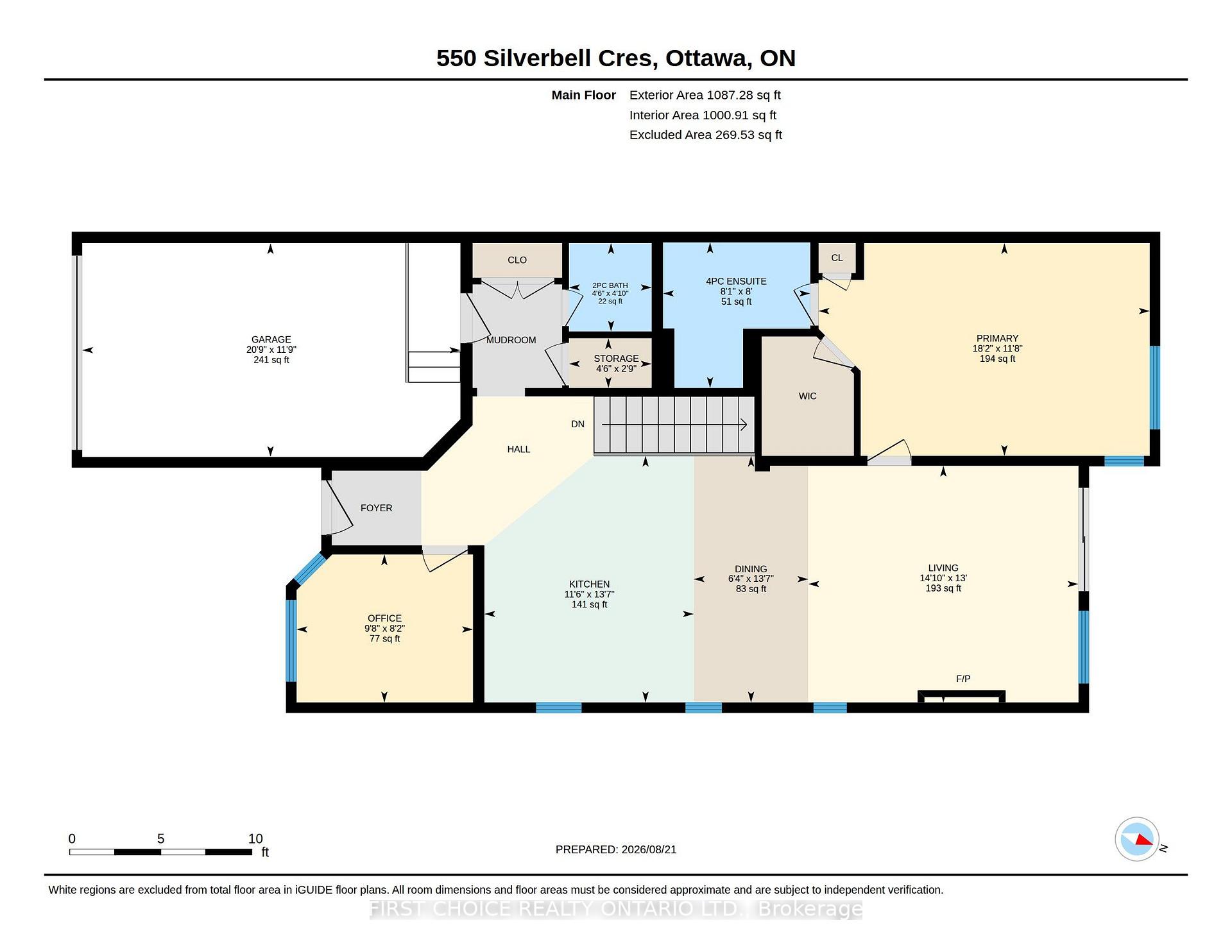 Photo 40 of 550 Silverbell Crescent, Ottawa, Blossom Park/Kemp Park/Findlay Creek — HOMEH