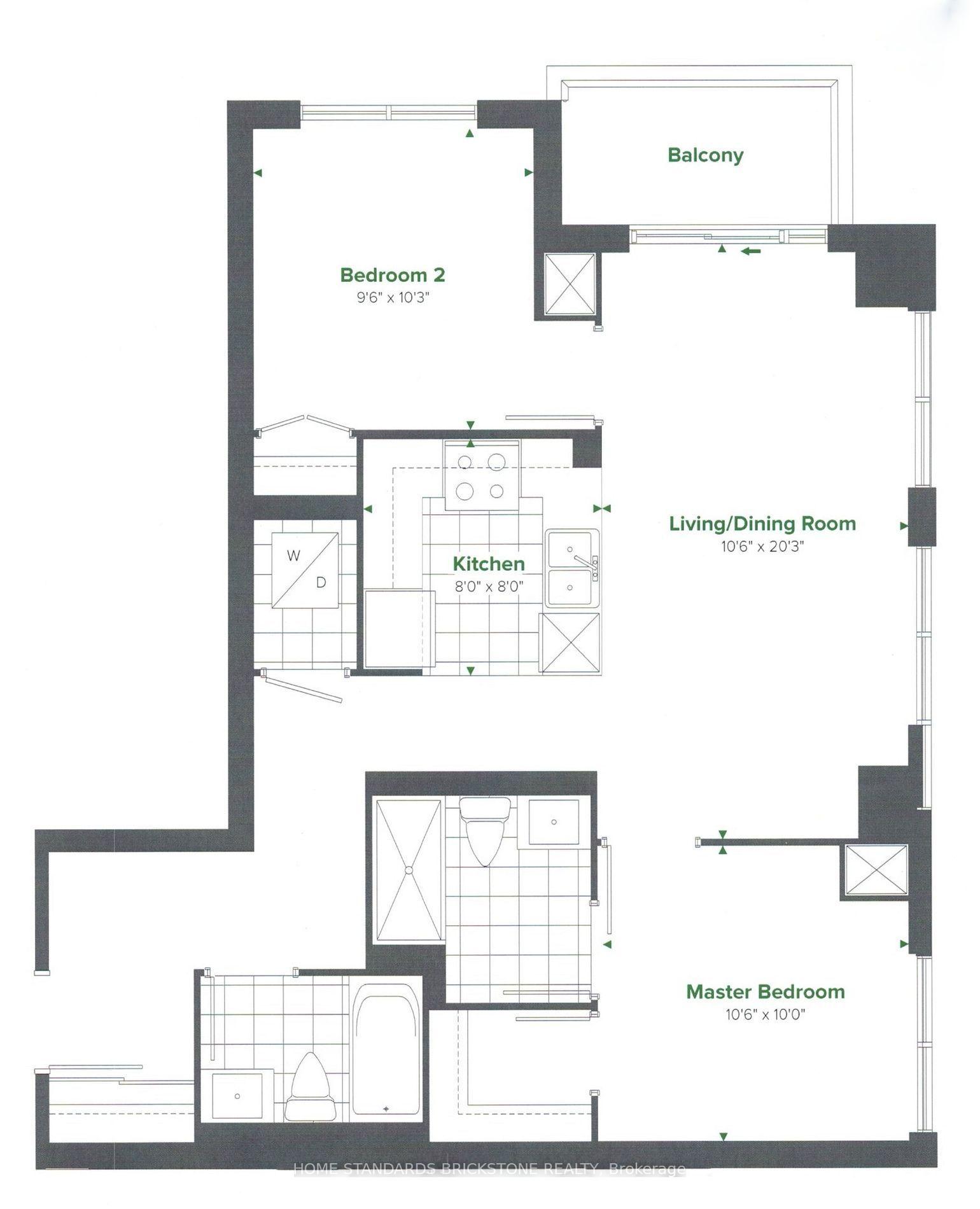 Photo 11 of Unit 2302, 50 Thomas Riley Road, Etobicoke, Islington-City Centre West — HOMEH