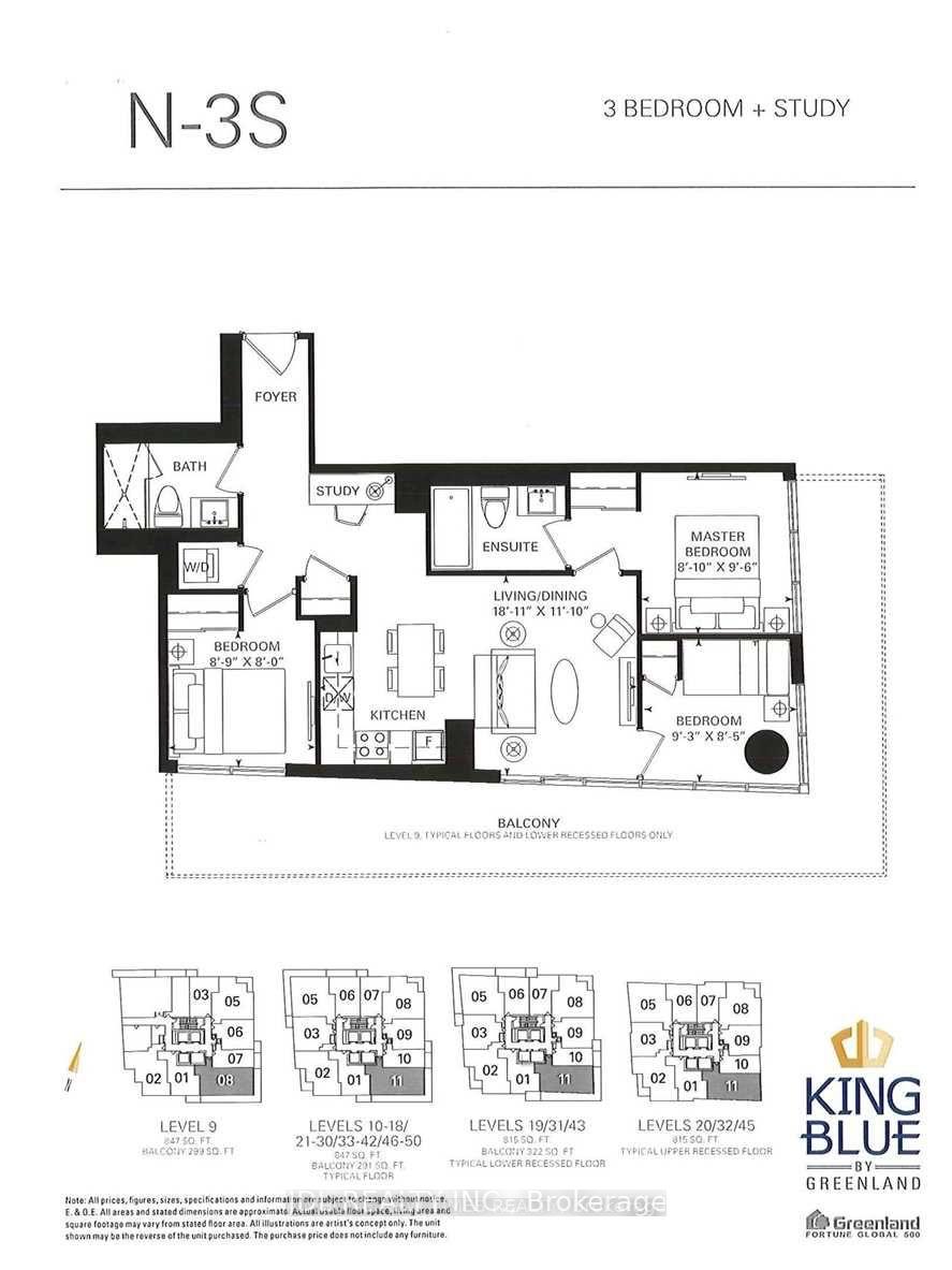 Front of Unit 3711, 125 Blue Jays Way