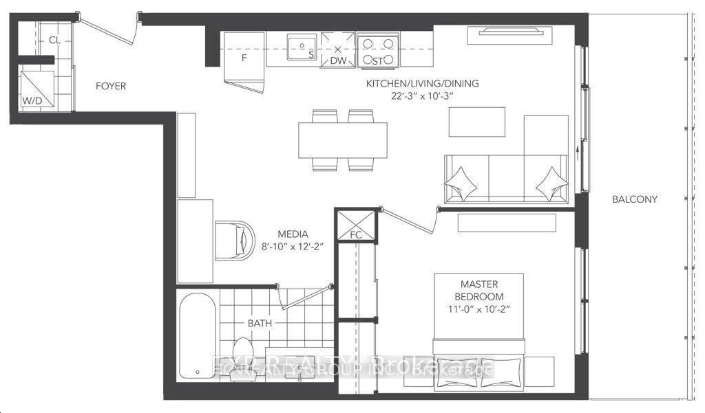 Photo 2 of Unit 1308, 1480 Bayly Street, Pickering, Bay Ridges — HOMEH