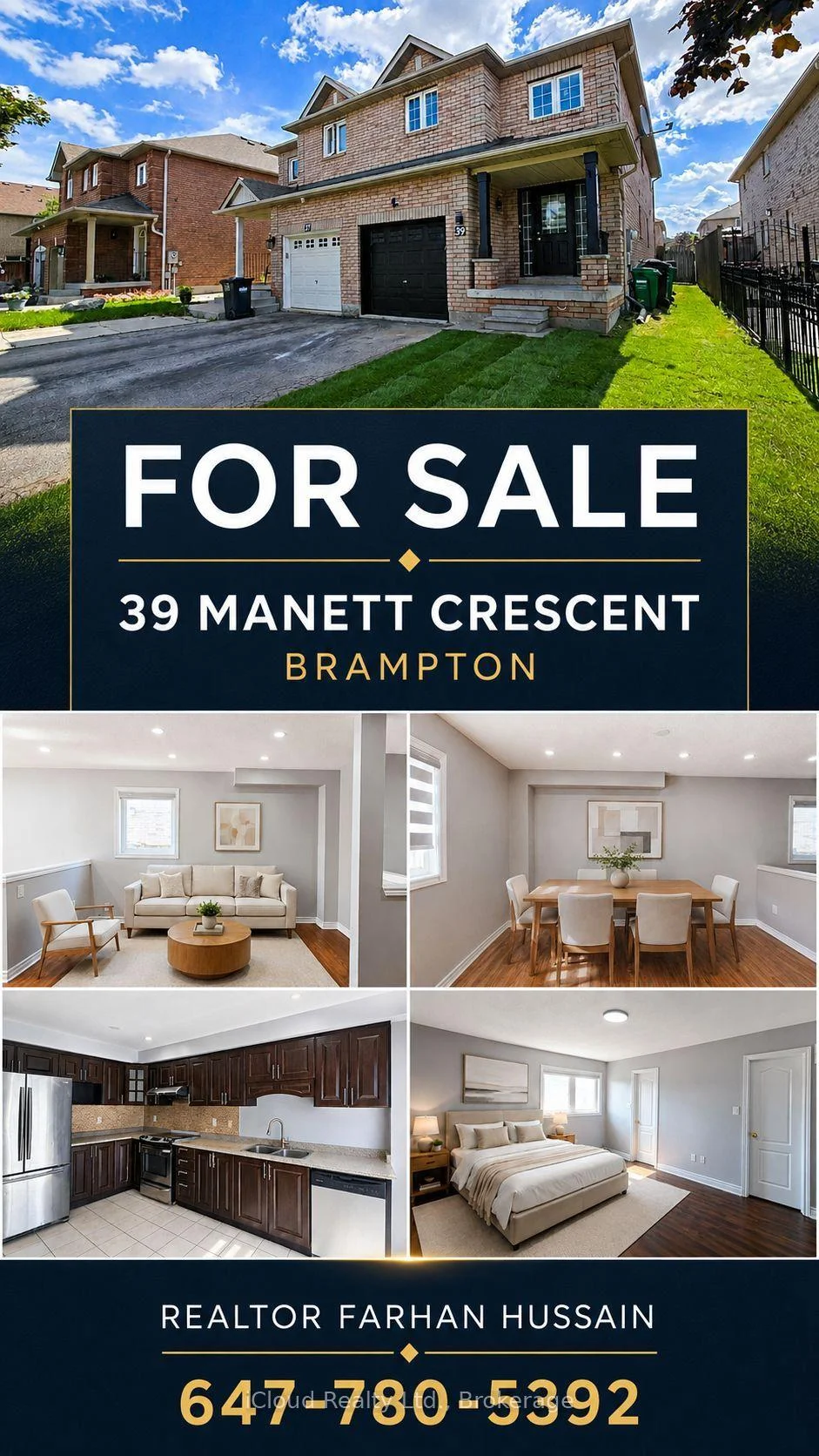Photo 48 of 39 Manett Crescent, Brampton, Brampton West — HOMEH
