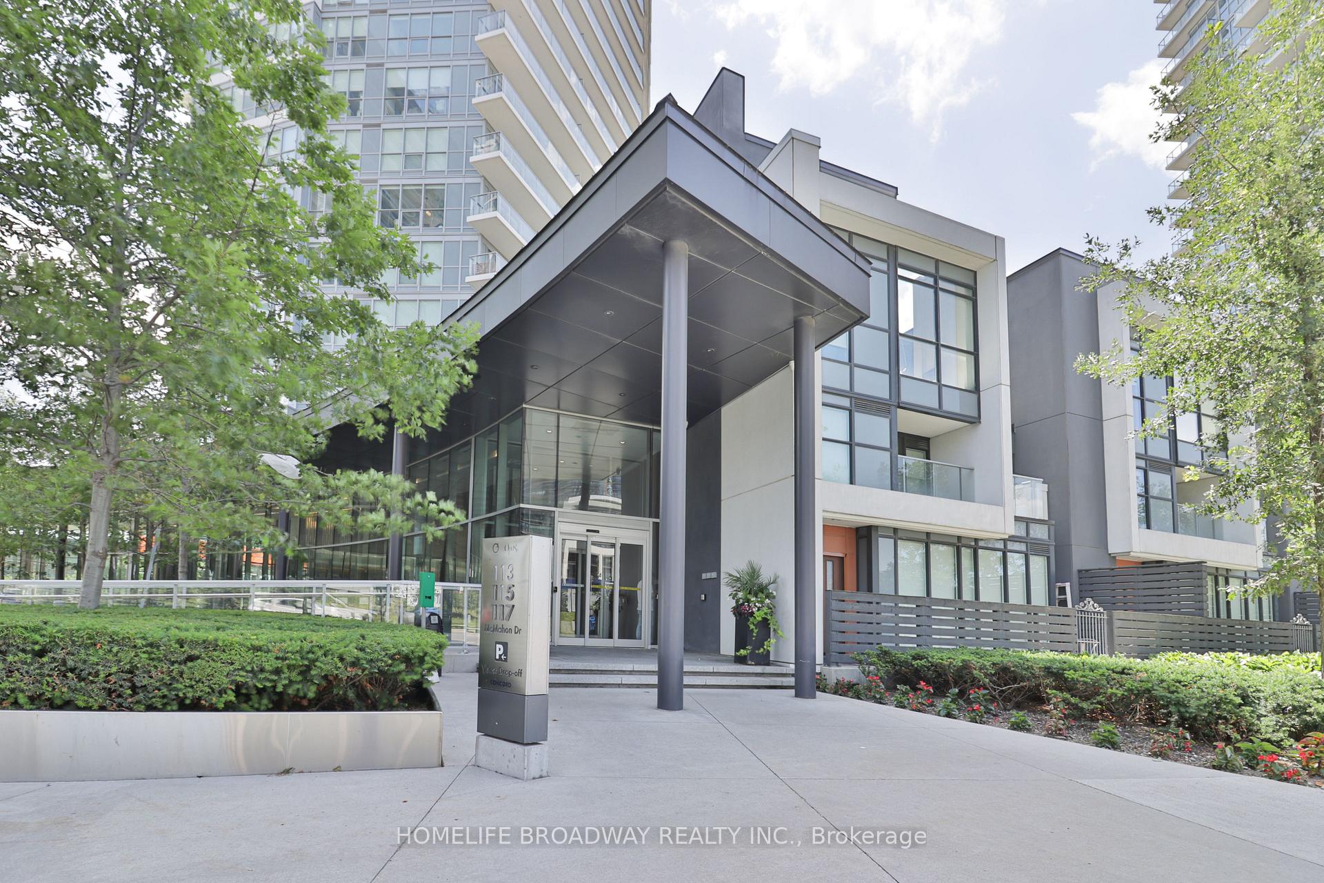 Front of Unit 2105, 117 Mcmahon Drive