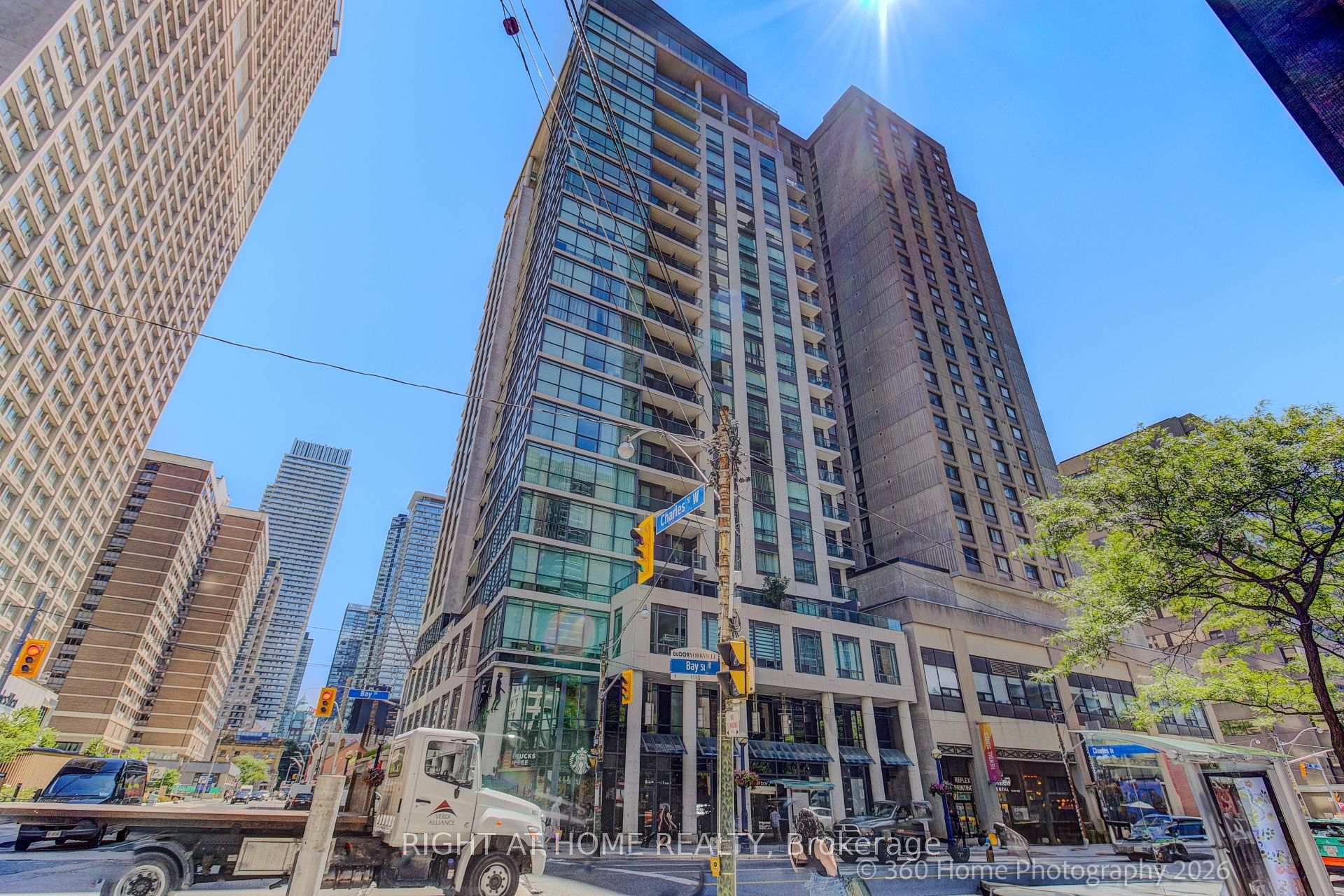 Front of Unit 1907, 1121 Bay Street