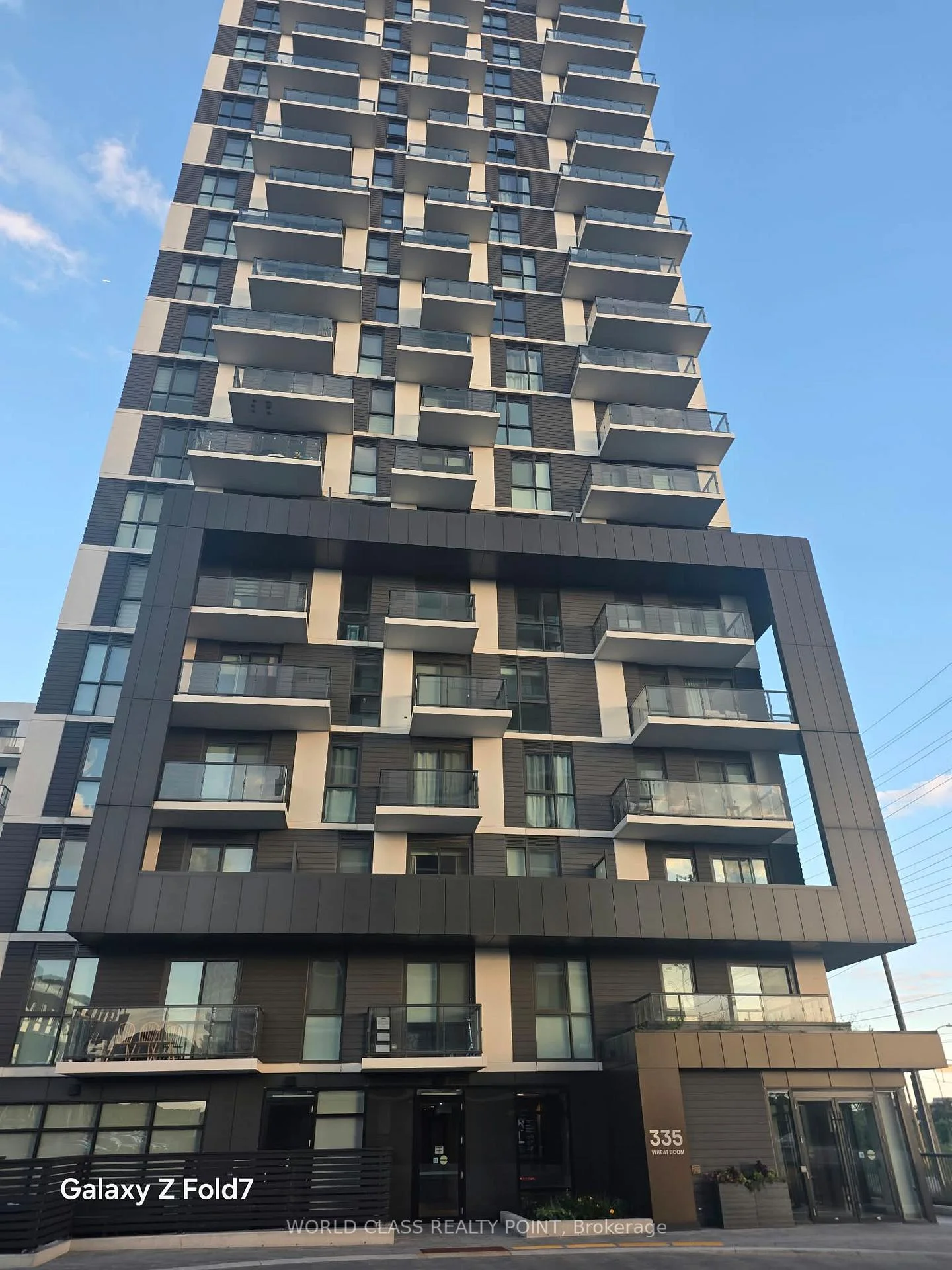 Front of Unit 1907, 335 Wheat Boom Drive N